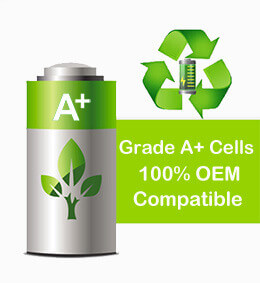 Grade A+ Cells in MacBatteryStore.co.uk