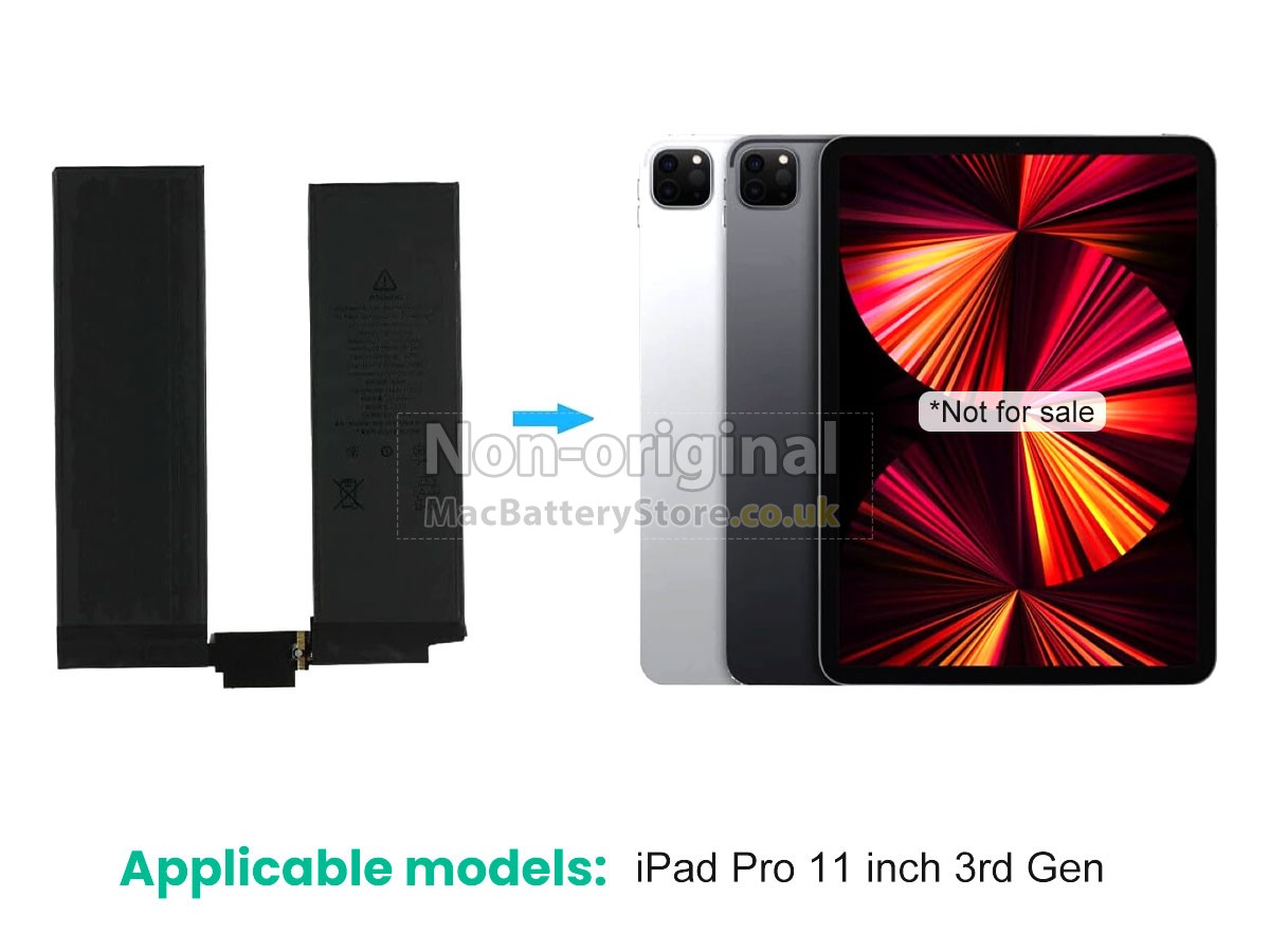 Apple iPad Pro 11 inch Wi-Fi CELLULAR 3RD GEN Battery Replacement